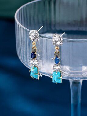 Alexis Bittar Two-Tone Stud Earrings